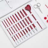 knit pro amore tunesian crochet hook set