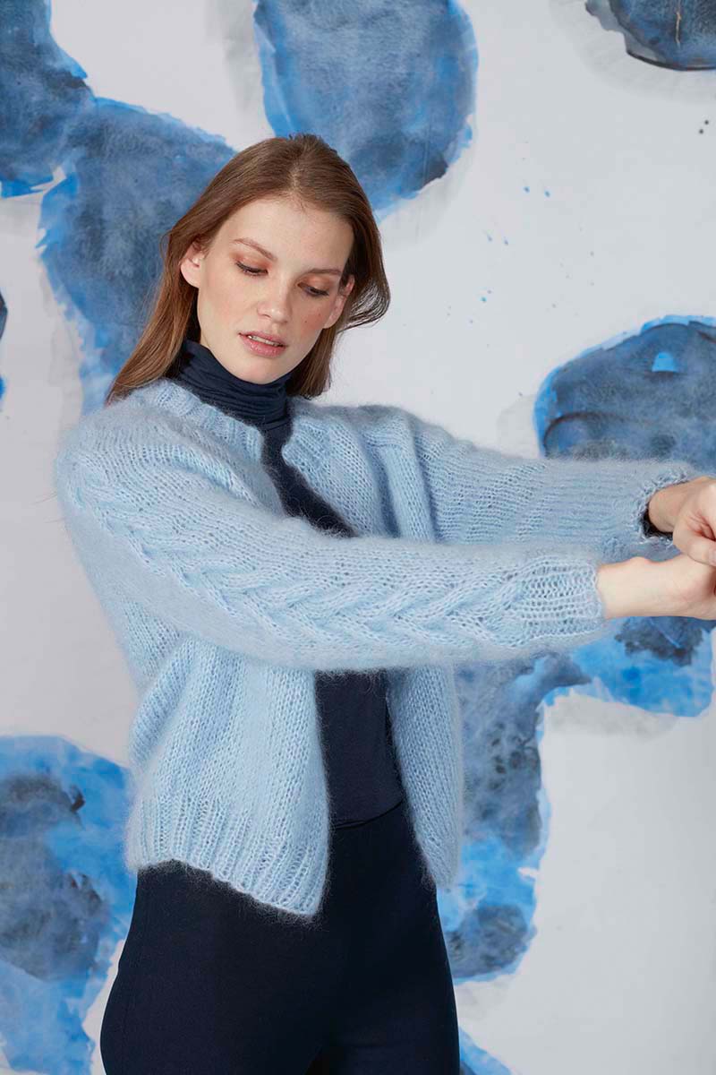 lang yarns mohair luxe lame