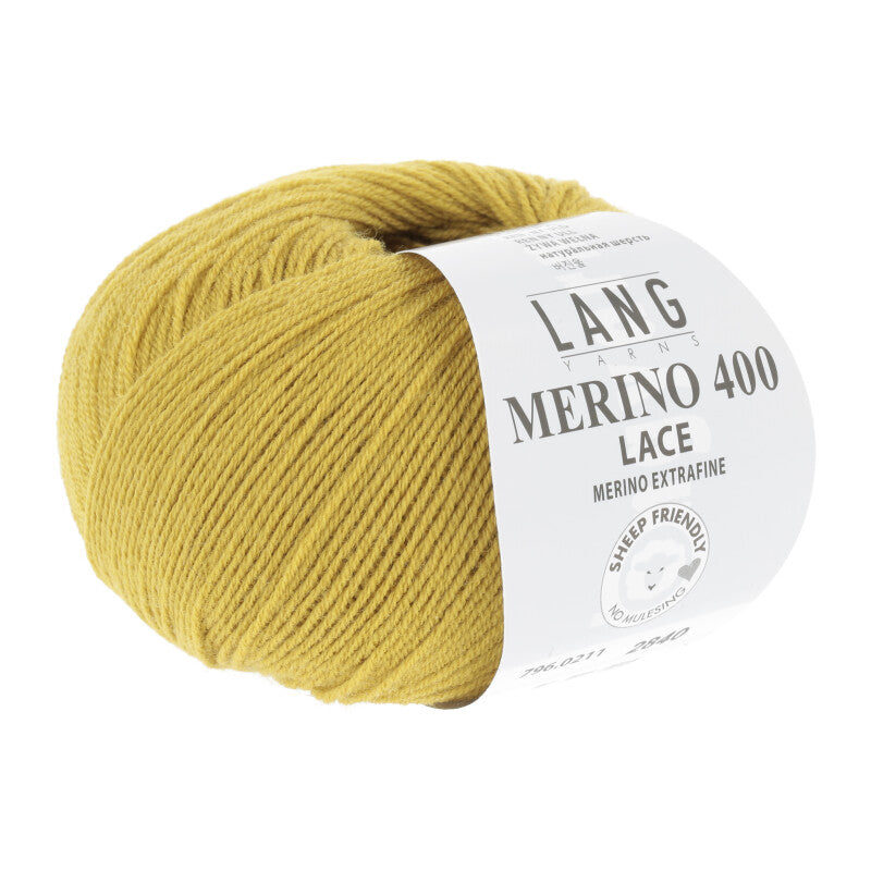 lang yarns merino 400 lace