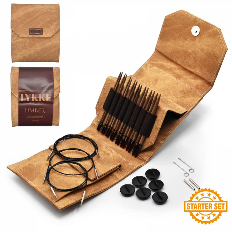 lykke set 12,5 cm (5") starter set umber