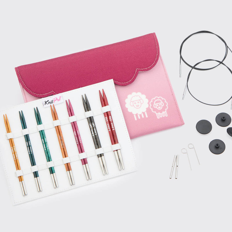 knit pro dreamz midi 13 and 10 cm sets