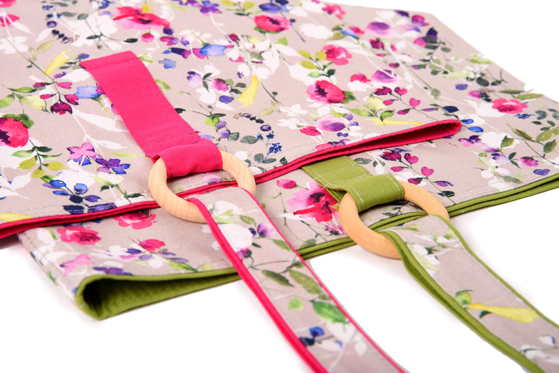 lomme tote bag romantic flower