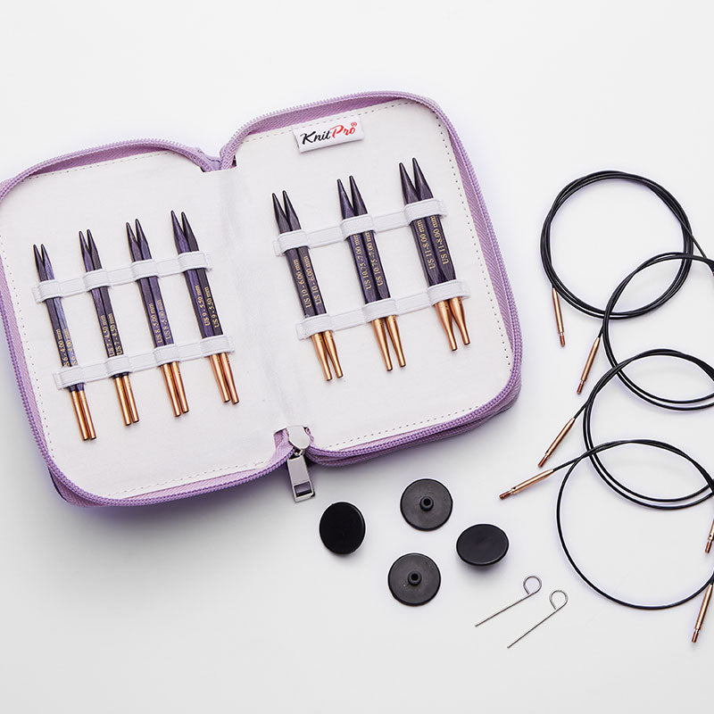 knit pro j'adore cubics special deluxe set (9cm)