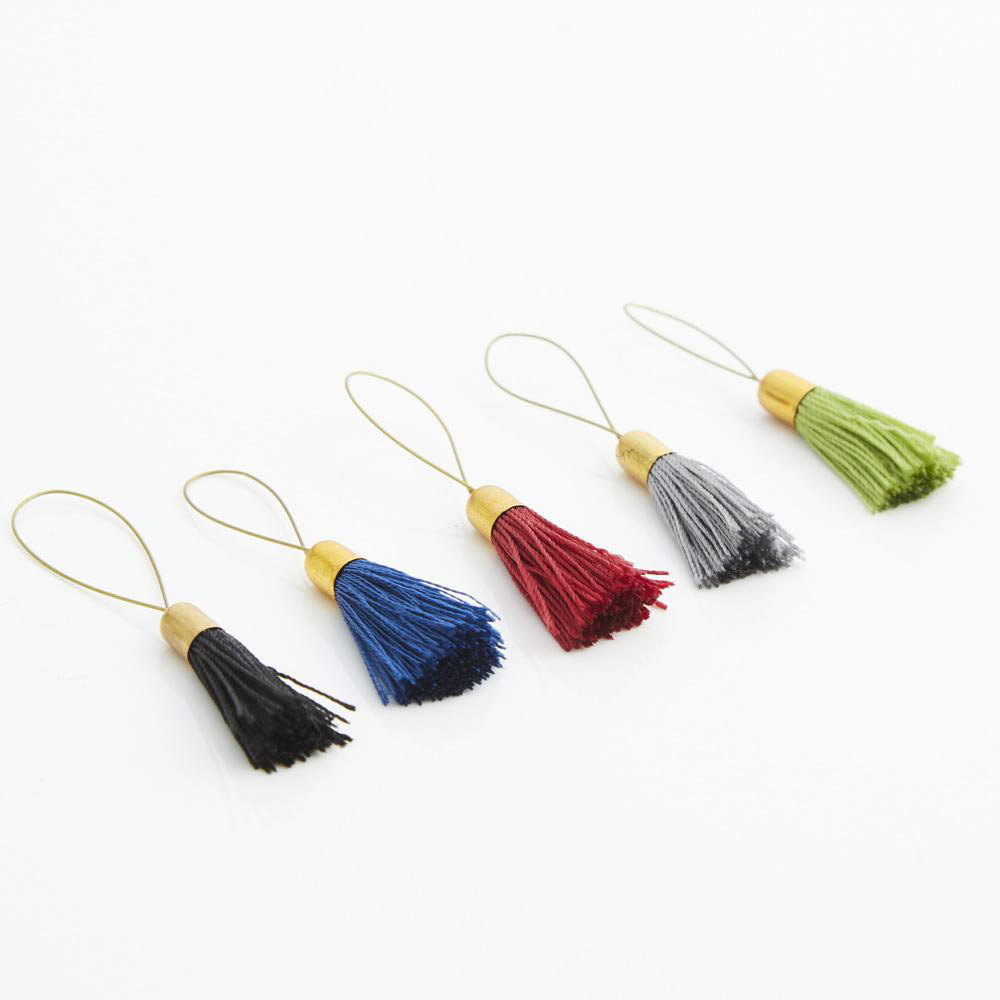 lantern moon tassel stitch markers