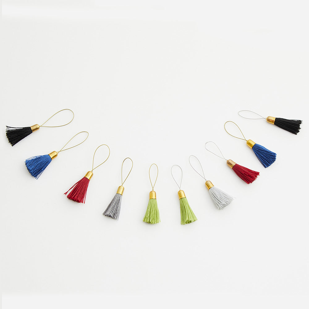 lantern moon tassel stitch markers
