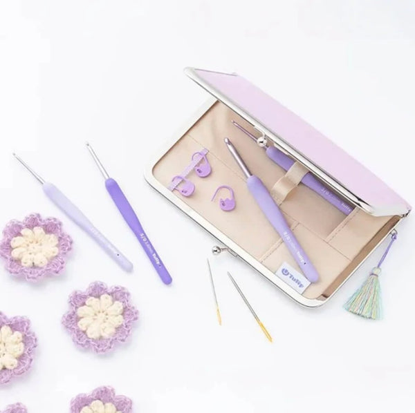 tulip etimo murasaki crochet hook set – Needles & Wool