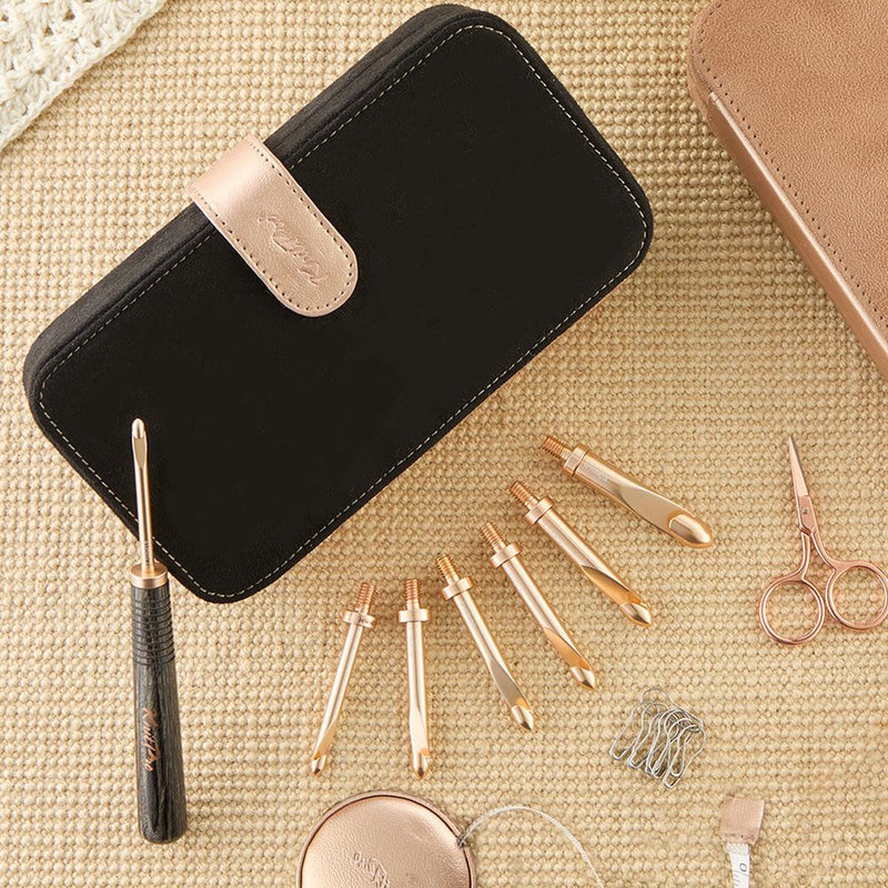 knit pro oasis interchangeable crochet hook set