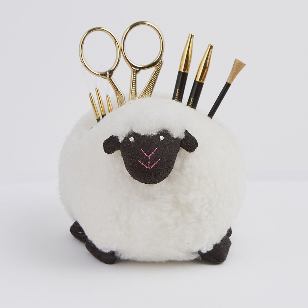 lantern moon sherpa accessories holder