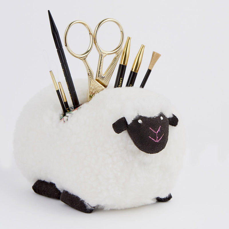 lantern moon sherpa accessories holder