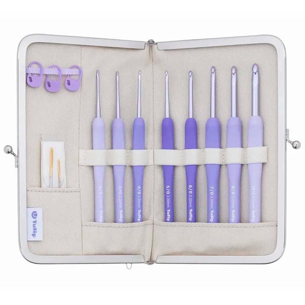 tulip etimo murasaki crochet hook set – Needles & Wool