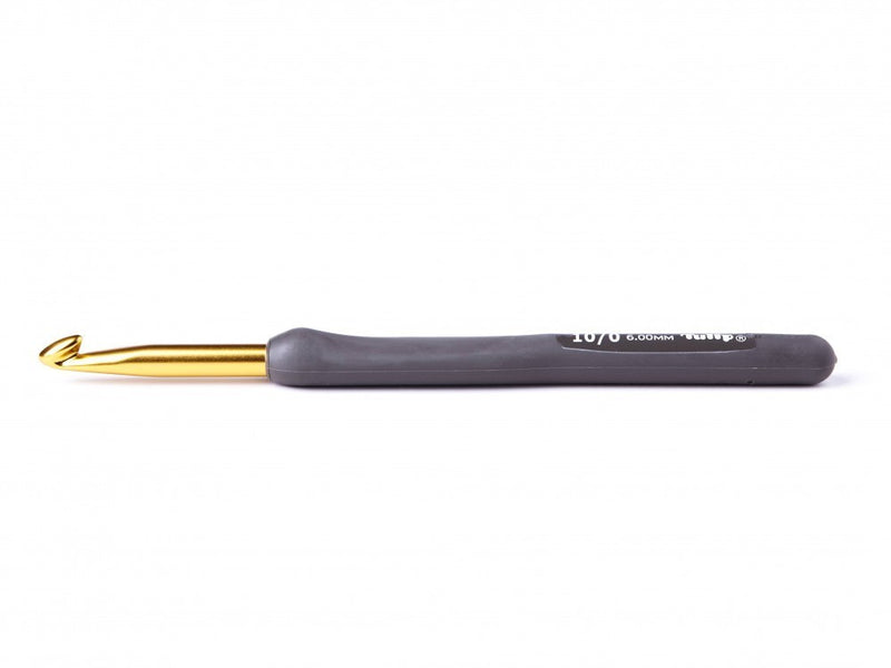 tulip etimo crochet hook with cushion grip black