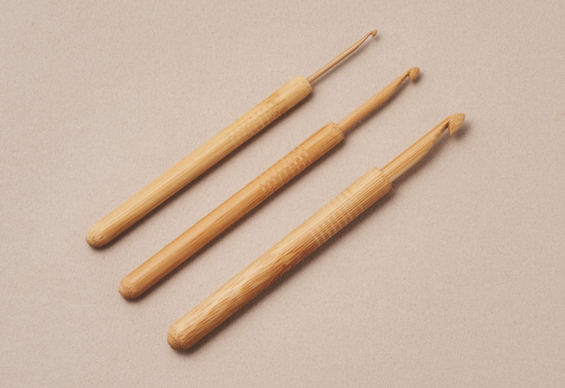 ka seeknit koshitsu crochet hook bamboo tip