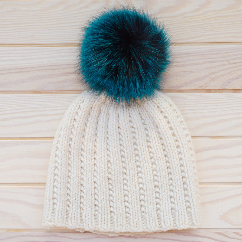 polar fox pompom