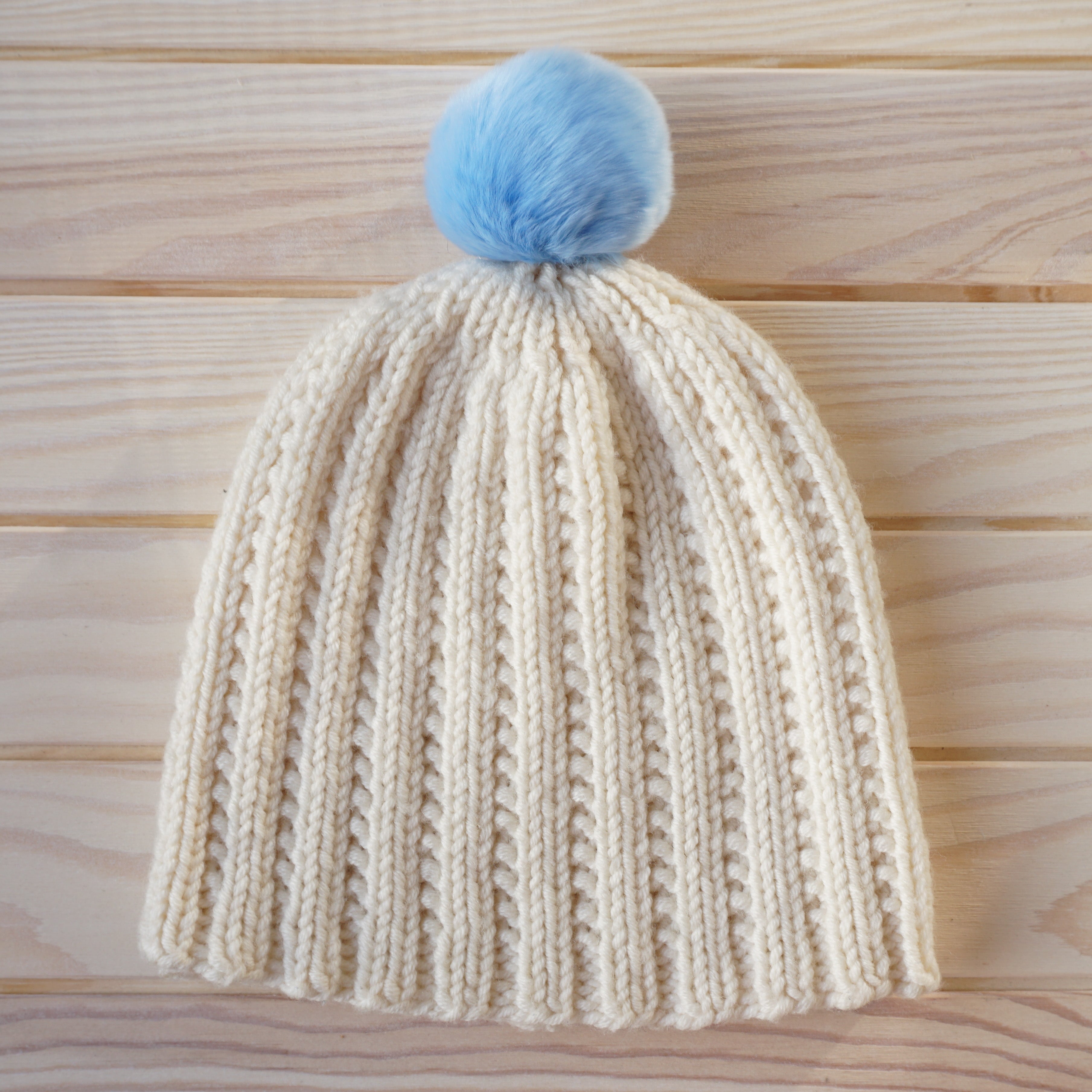 rabbit fur pompom big