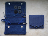 knit pro denim (indigo) ultra short
