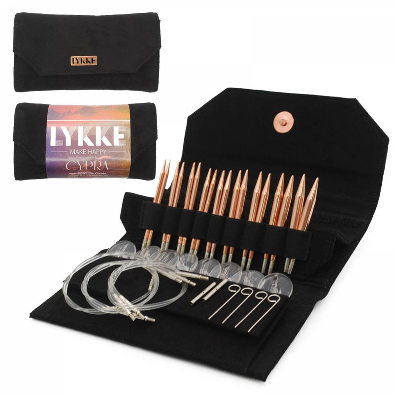 lykke cypra 9 cm (3,5'') set copper