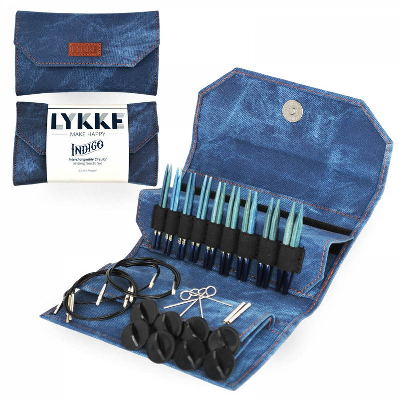 lykke set 9 cm (3,5") indigo