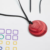 knit pro wooden pendant magnet set