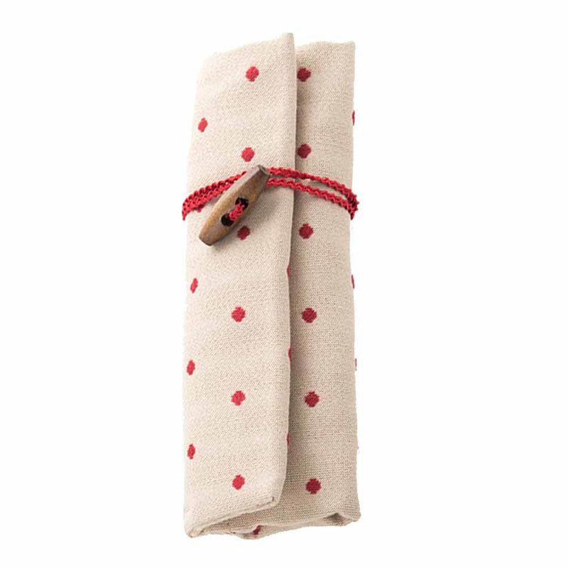 tulip crochet hook case  polka dot