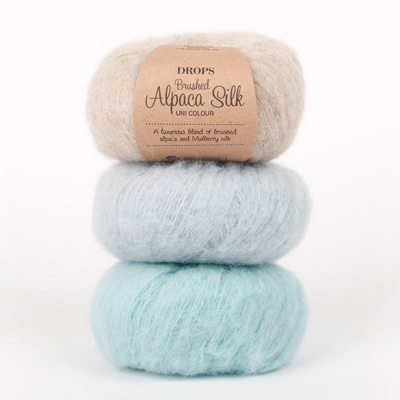 drops brushed alpaca silk