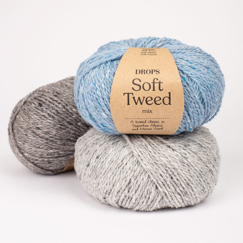 drops soft tweed