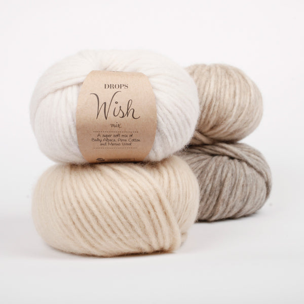 Baby Alpaca Yarn, Merino Wool Yarn, Soft Yarn 