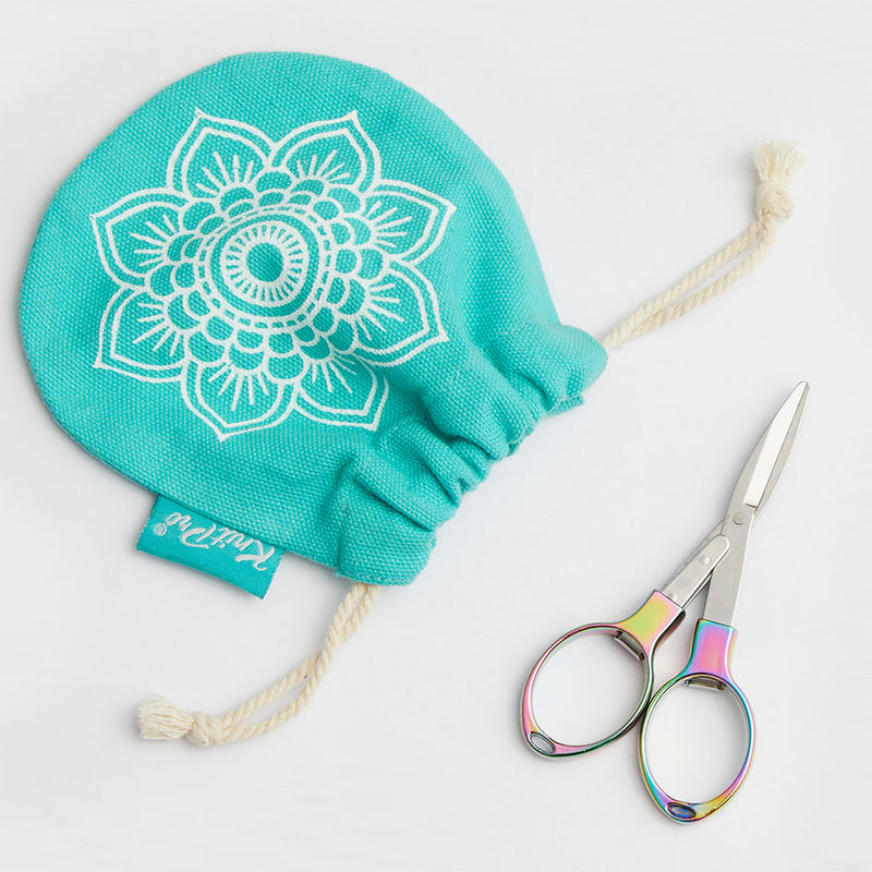 knit pro mindful rainbow folding scissor