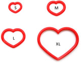 tulip stitch markers hearts per color and size