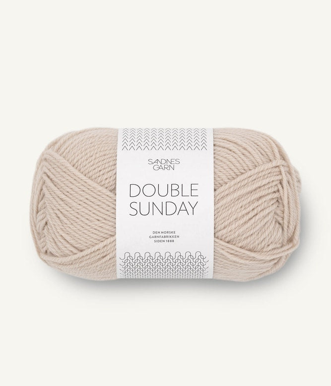 sandnes garn double sunnuntai