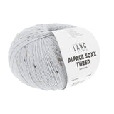 lang yarns alpaca soxx tweed