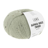lang yarns alpaca soxx tweed