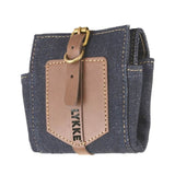 lykke taylor denim vegan leather case 9 cm