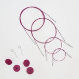 knit pro new thin & flex cables