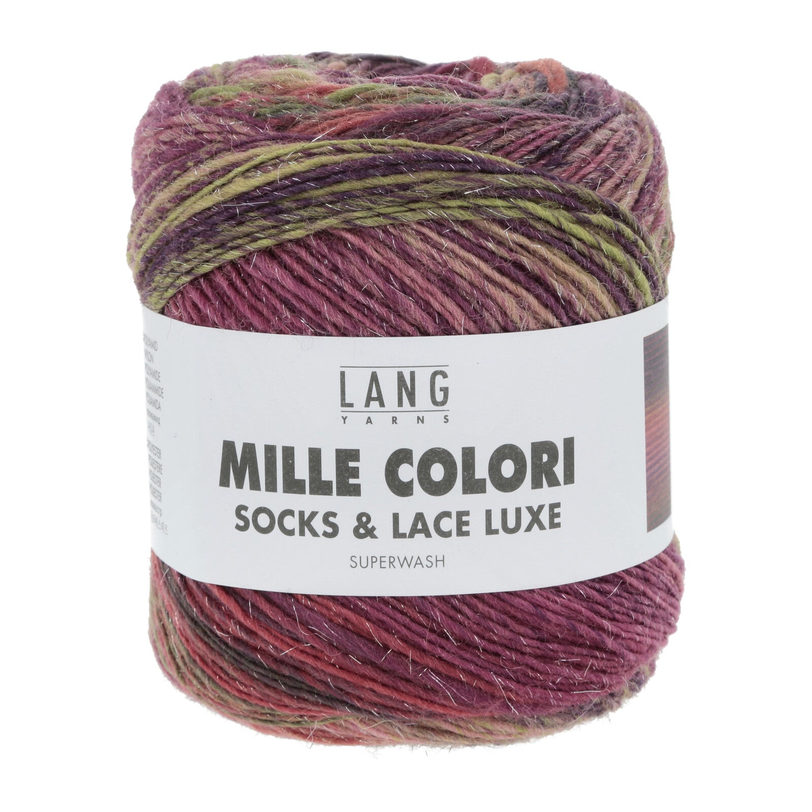 lang yarns mille colori socks & lace luxe