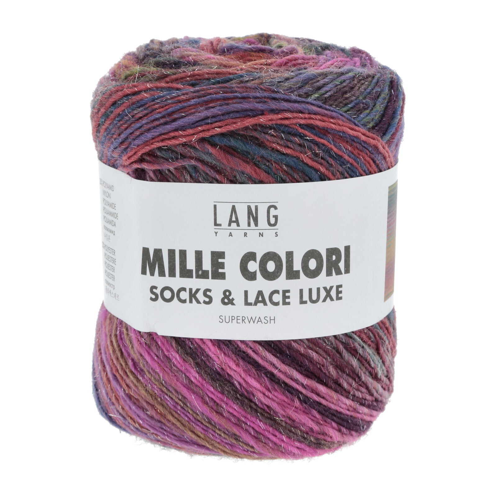lang yarns mille colori socks & lace luxe