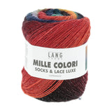 lang yarns mille colori socks & lace luxe