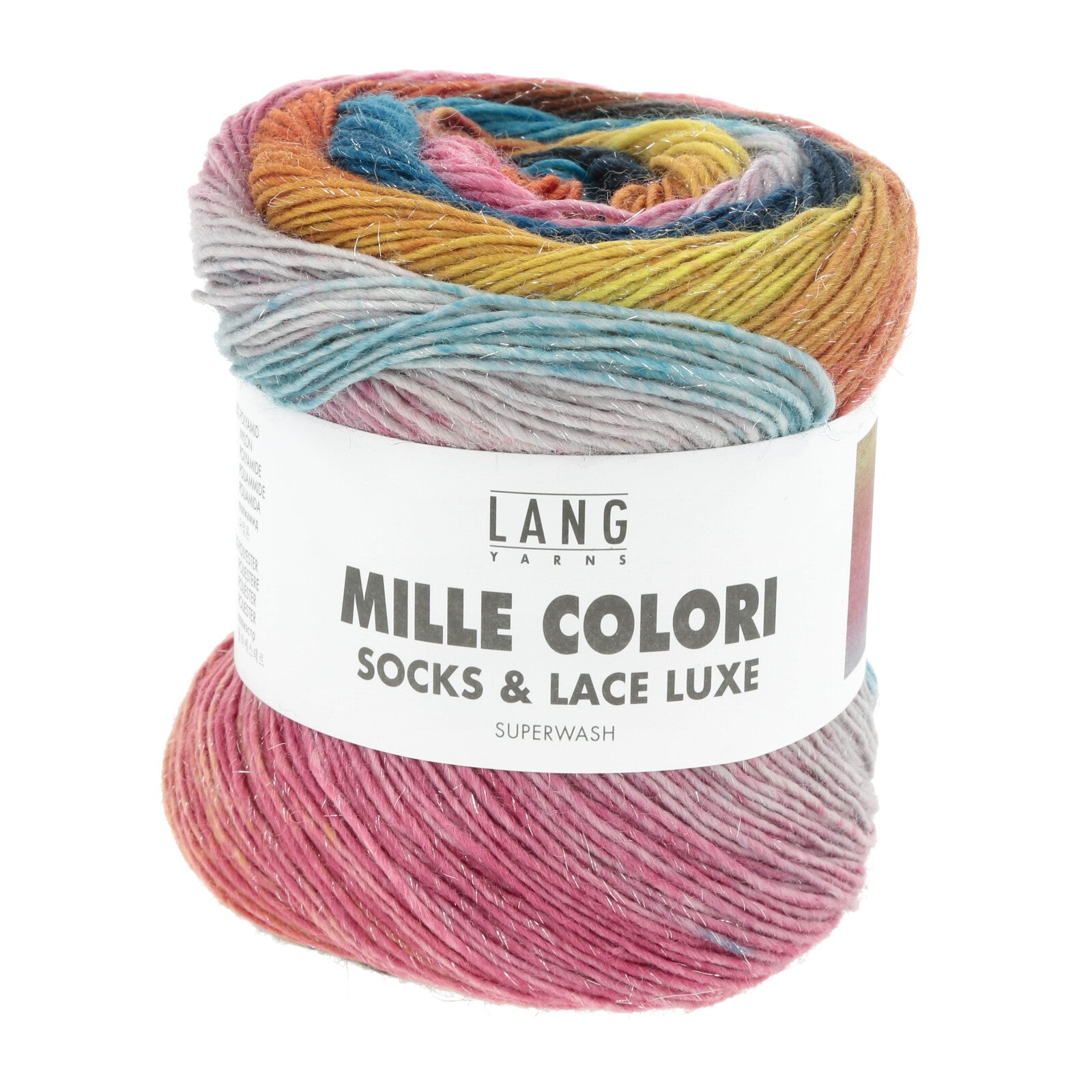lang yarns mille colori socks & lace luxe