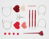 knit pro amore tunesian crochet hook set