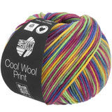 lana grossa cool wool melange/print