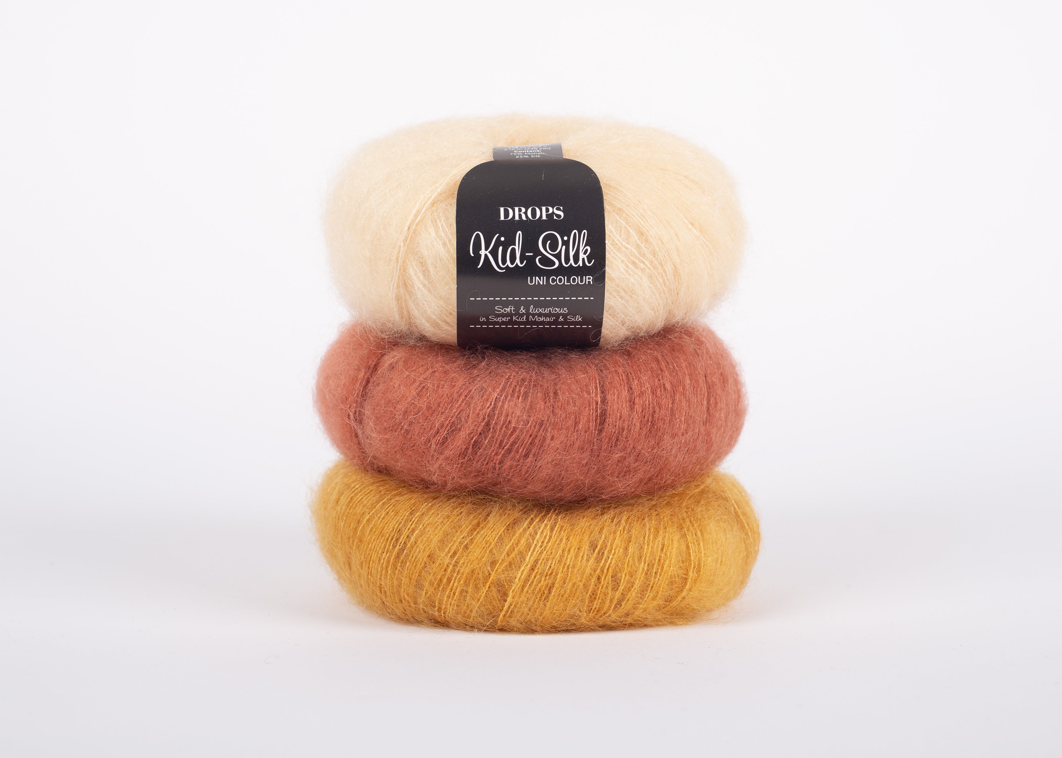 Mohair Yarn, Kid Mohair, DROPS Kid-silk, Lace Yarn, Mohair Silk