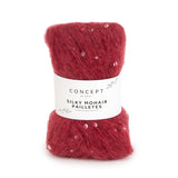 silky mohair paillettes