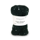 silky mohair paillettes