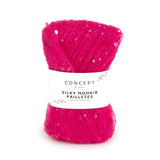 silky mohair paillettes