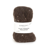 silky mohair paillettes
