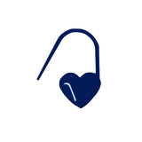 tulip locking stitch markers hearts small