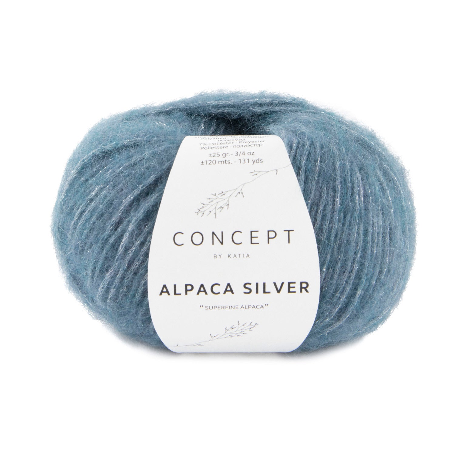 Магазин пряжи серебристый. Katia Alpaca Silver палитра. Свитер из пряжи Katia Concept Alpaca Silver. Вилка альпака Сильвер.