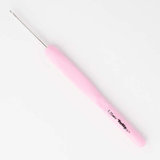 tulip etimo juego de agujas de ganchillo de encaje rosa 0.9-3.5 mm