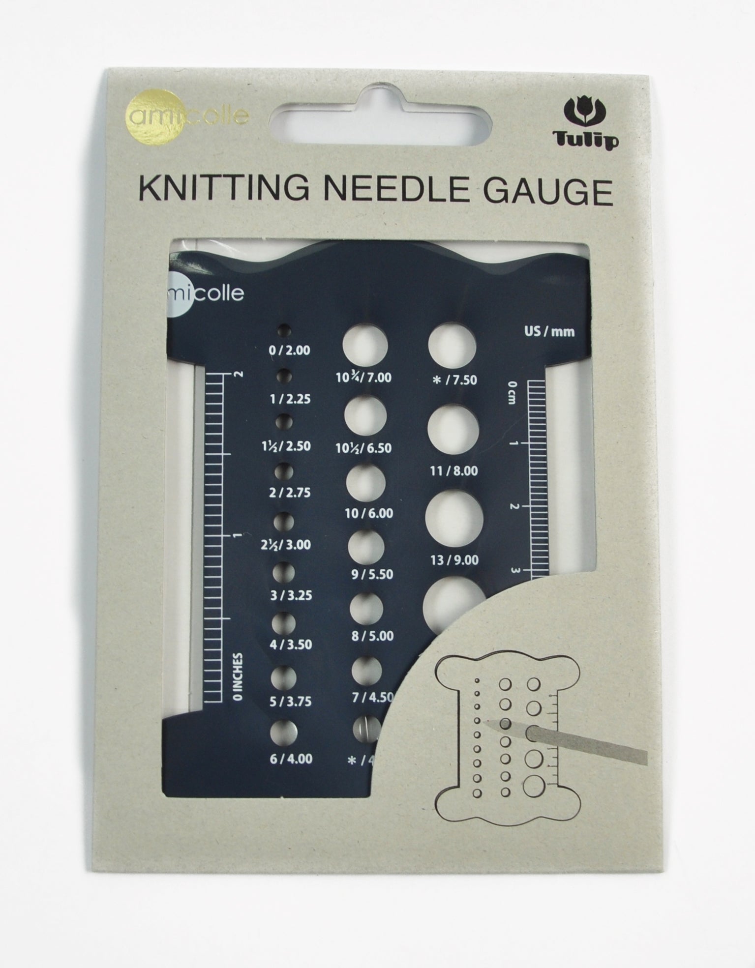 Knitting Needle Gauges – The Needle Store