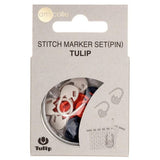 tulip stitch marker set tulipan