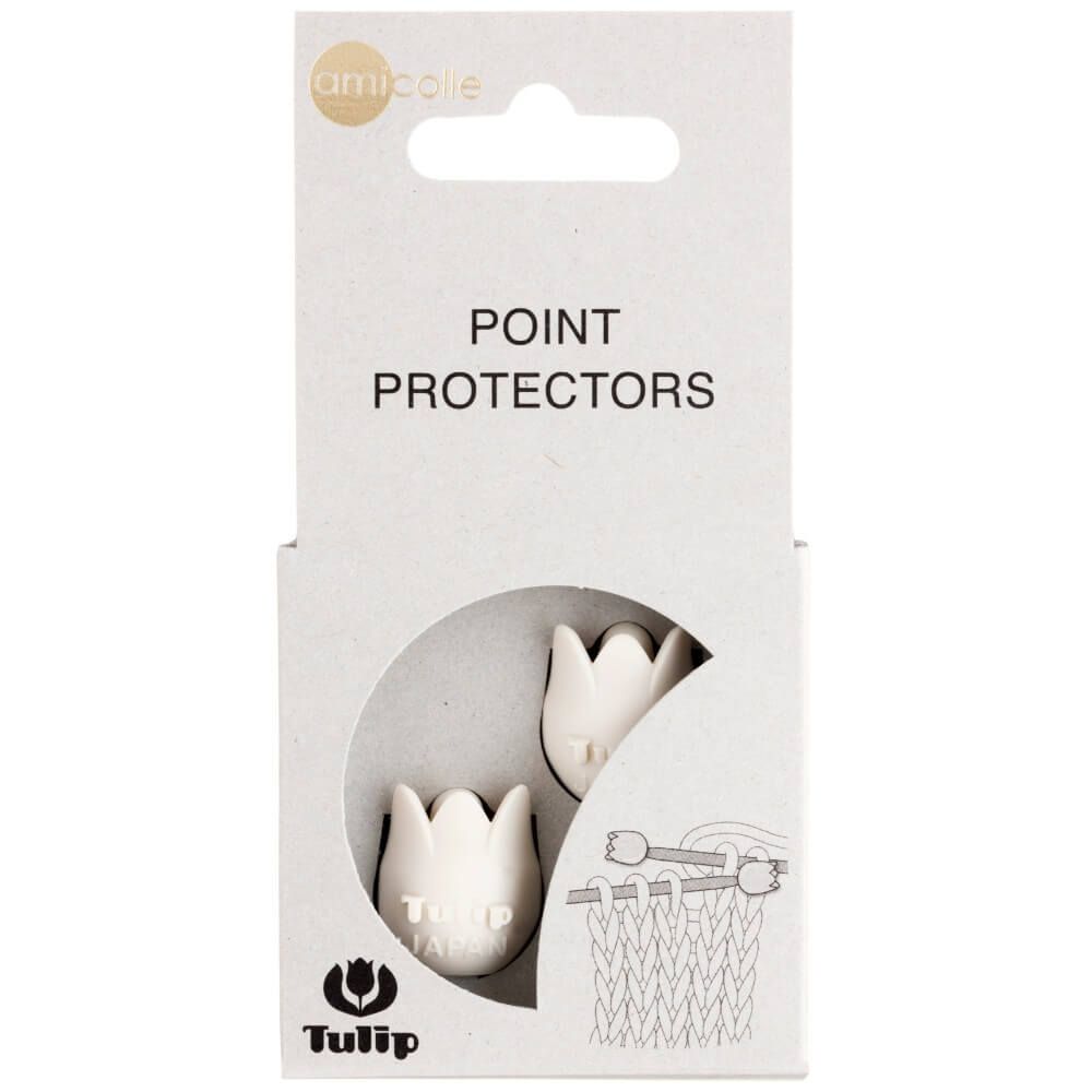 2 pairs Knitting Point Protectors Point Protector Needle Knitting